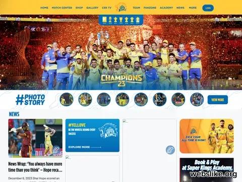 chennaisuperkings.com