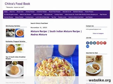 chitrasfoodbook.com