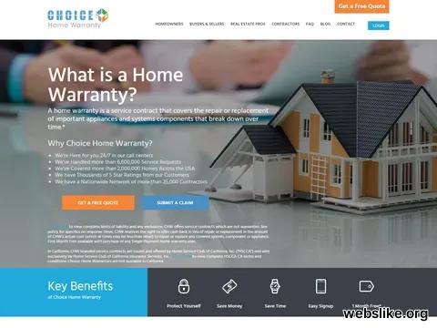 choicehomewarranty.com