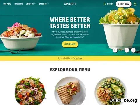 choptsalad.com