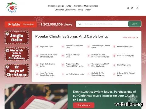 christmassongsandcarols.com