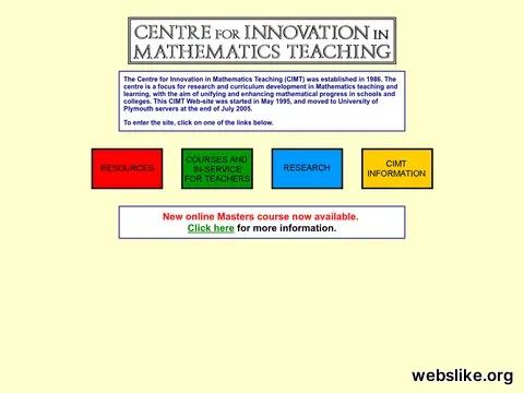 cimt.org.uk