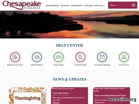 cityofchesapeake.net