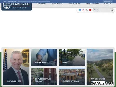 cityofclarksville.com