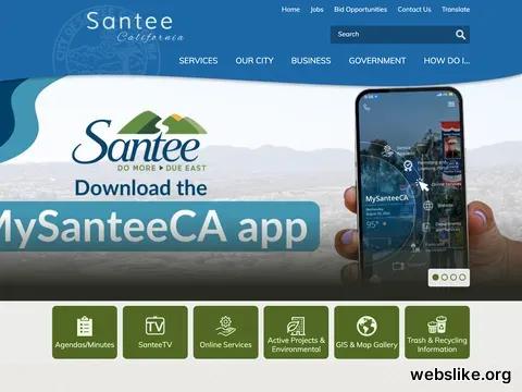 cityofsanteeca.gov