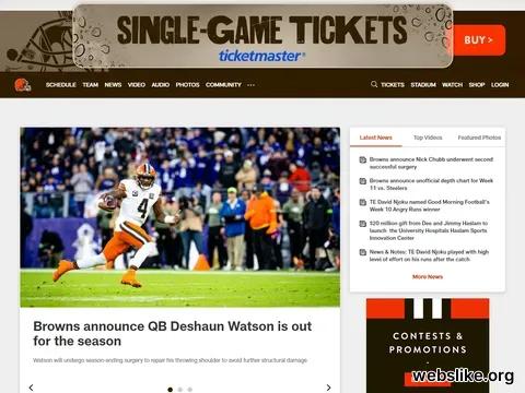 clevelandbrowns.com