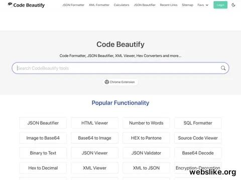 codebeautify.org