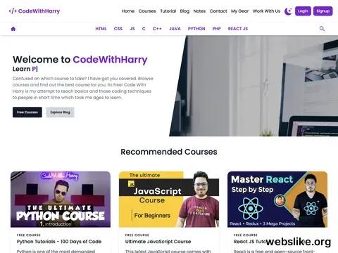 codewithharry.com