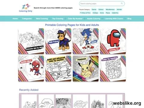 coloringonly.com