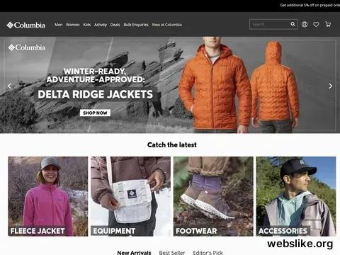 columbiasportswear.co.in