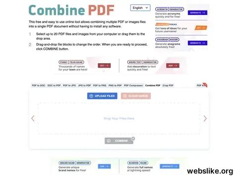 combinepdf.com