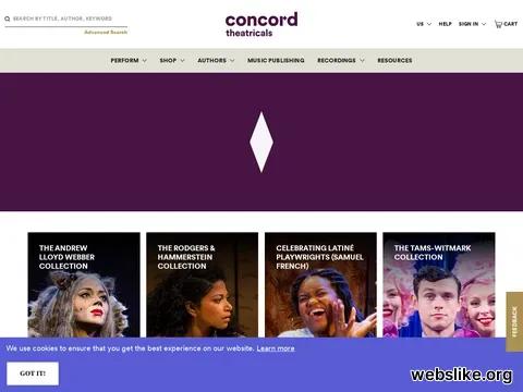 concordtheatricals.com