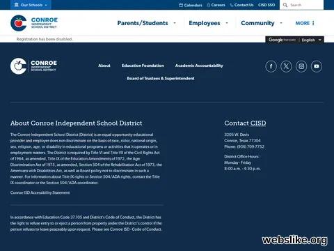 conroeisd.net