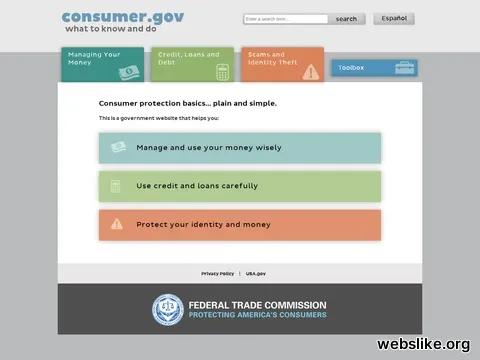 consumer.gov