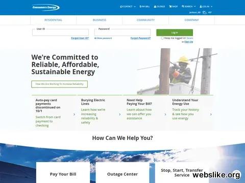 consumersenergy.com