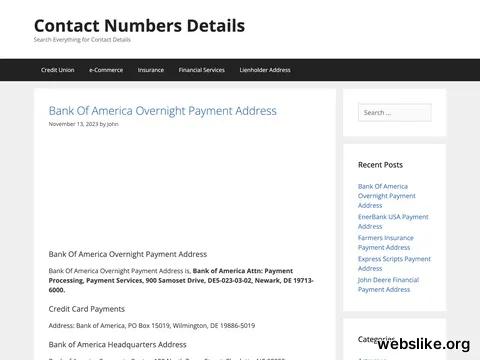 contactnumbersdetails.com