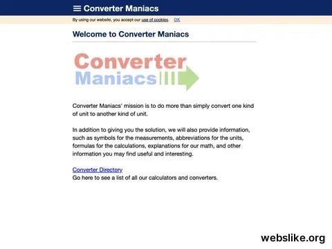 convertermaniacs.com