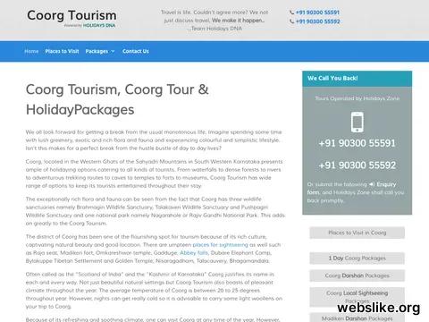 coorgtourism.co.in