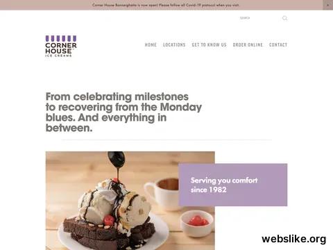 cornerhouseicecreams.com