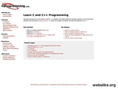 cprogramming.com