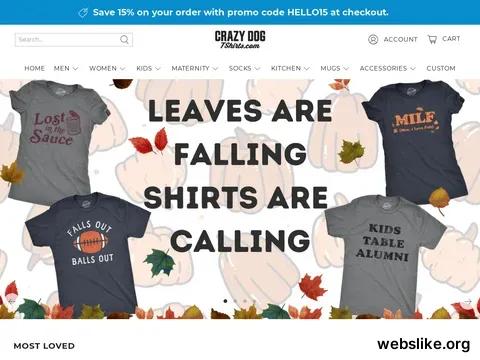 crazydogtshirts.com