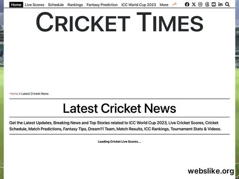 crickettimes.com