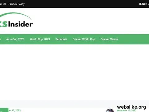 cricsinsider.com