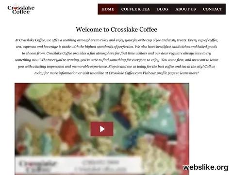 crosslakecoffee.com