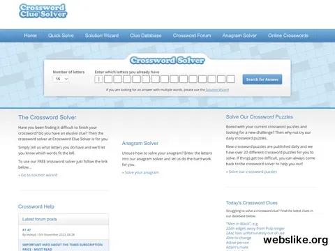 crosswordsolver.org