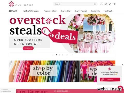 cvlinens.com