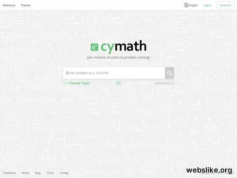 cymath.com