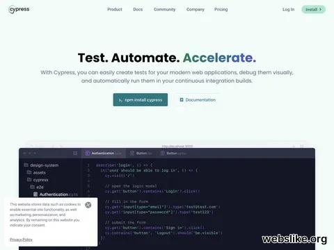 cypress.io