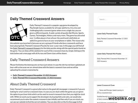 dailythemedcrosswordanswers.net