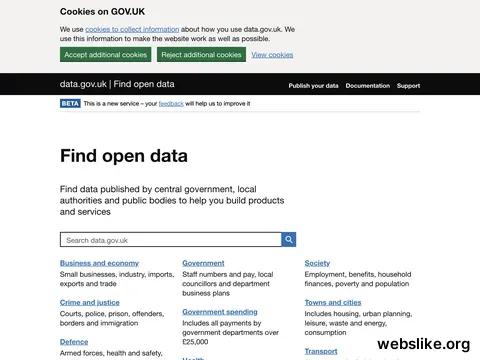 data.gov.uk