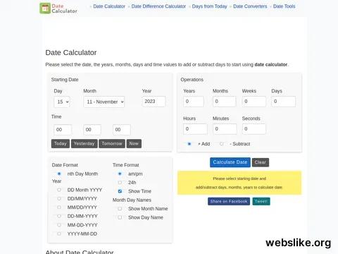 datecalculator.org