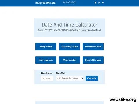 datetimeminute.com