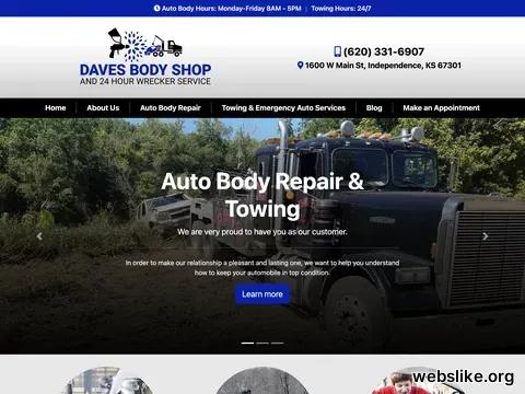 davesbodyshopandwrecker.com