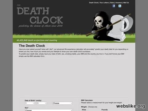 death-clock.org