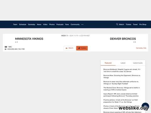 denverbroncos.com