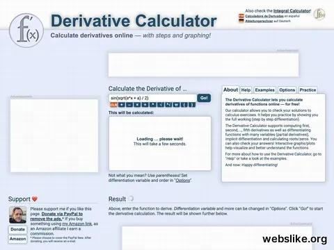 derivative-calculator.net