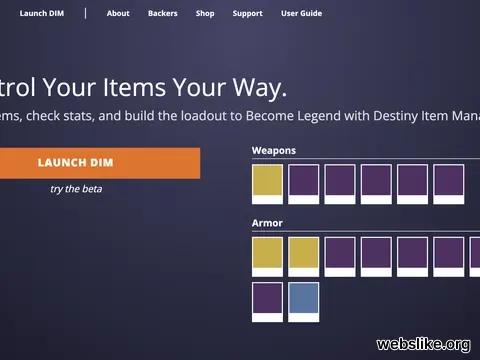destinyitemmanager.com