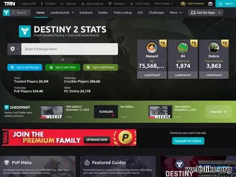 destinytracker.com