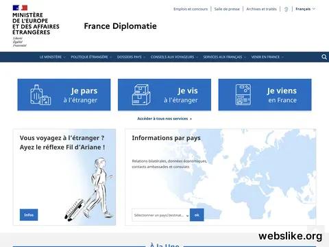 diplomatie.gouv.fr