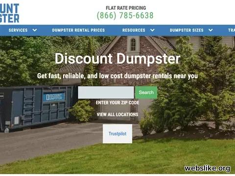 discountdumpsterco.com