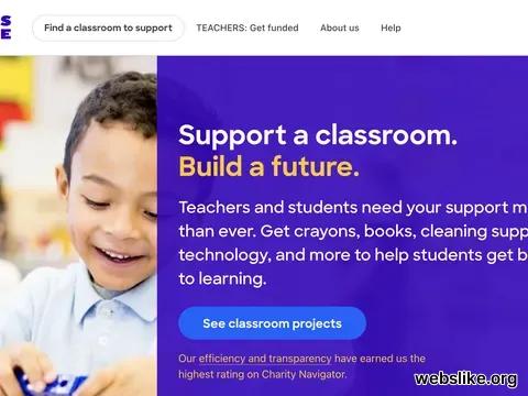 donorschoose.org