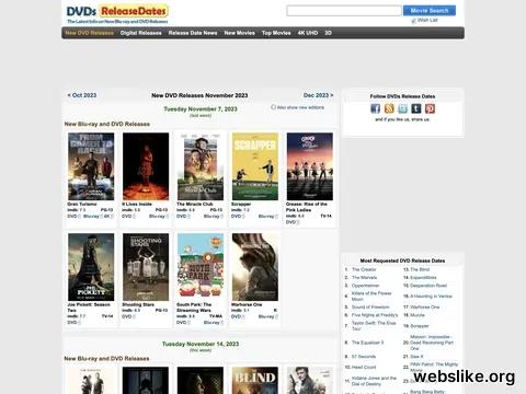 dvdsreleasedates.com