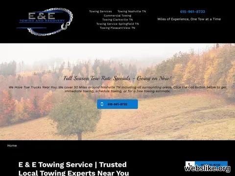 eandetowingservice.com