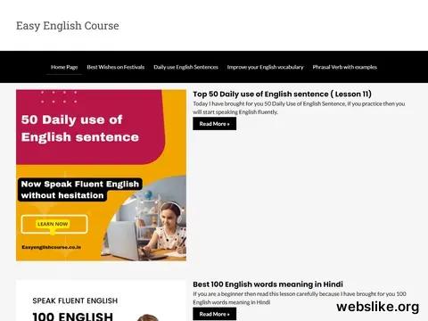 easyenglishcourse.co.in