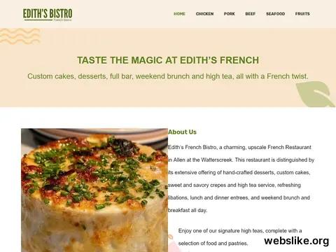 edithsbistro.com