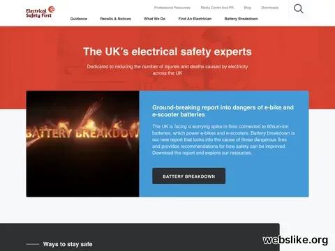 electricalsafetyfirst.org.uk